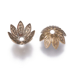 Iron Bead Caps&nbsp;S-IFIN-D030-10x4mm-AB