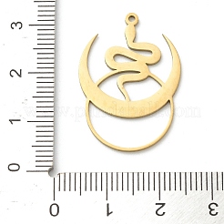 201 Stainless Steel Pendants&nbsp;STAS-I332-02G