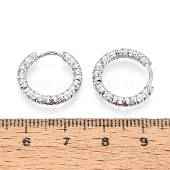 304 Stainless Steel Hoop Earrings&nbsp;STAS-T074-26P