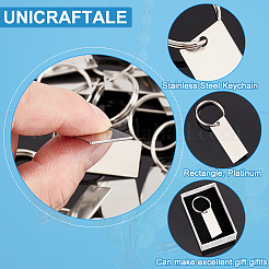 201 Stainless Steel Keychain&nbsp;KEYC-UN00009