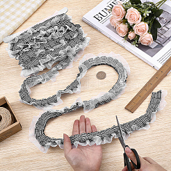 10Yards Polyester Lace Ribbon&nbsp;OCOR-PH0008-04A