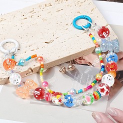 32Pcs 8 Styles Transparent Handmade Lampwork Beads&nbsp;LAMP-CJ0001-79