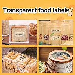 Transparent Self-Adhesive PET Printable Sticker Paper&nbsp;AJEW-BC0005-98