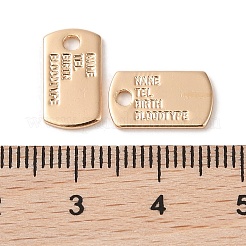 Brass Charms&nbsp;KK-G491-58G