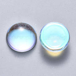 Transparent Glass Cabochons&nbsp;GLAA-S190-013A-D01