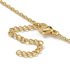 Brass Micro Pave Colorful Cubic Zirconia Peach Heart Pendant Necklaces for Women&nbsp;LS-NJEW-Q346-01G-01