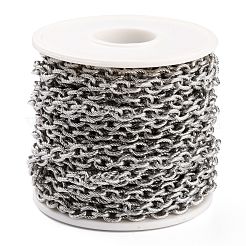 Tarnish Resistant 304 Stainless Steel Rolo Chains&nbsp;CHS-O010-02P