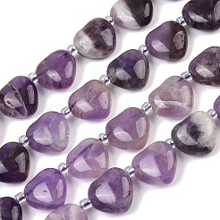 Natural Amethyst Beads Strands&nbsp;G-NH0069-A07