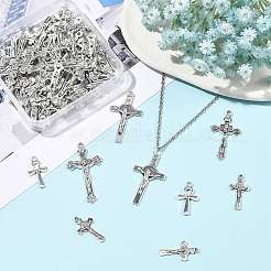 70Pcs 7 Styles Tibetan Style Alloy Pendants&nbsp;FIND-FS0005-15