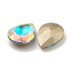Glass Rhinestone Cabochons&nbsp;RGLA-M017-D03-202ST