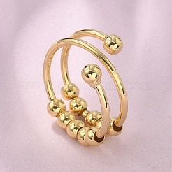 Rotatable Finger Rings for Women&nbsp;RJEW-D302-01G-01