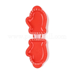 Christmas Theme ABS Plastic Classic Mini Press Apple Pie Molds&nbsp;FIND-U005-02B