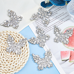 6pcs Glass Viscose Accessories Ornament Accesories&nbsp;DIY-FH0008-97