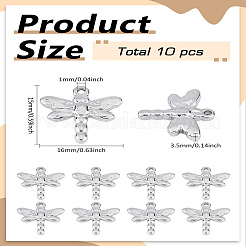 10Pcs 201 Stainless Steel Pendants&nbsp;STAS-LP0002-94