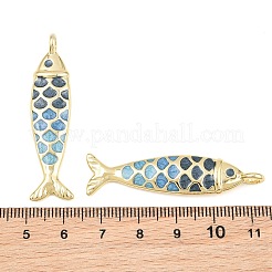 Brass Enamel Pendants&nbsp;KK-CBA3297-05C-G07