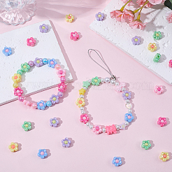 200Pcs Electroplated Opaque Resin Beads&nbsp;RESI-SP0001-59B