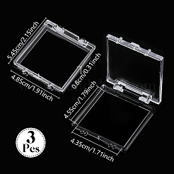Plastic Push Button Switch Protector Cover&nbsp;LS-AJEW-WH0819-013