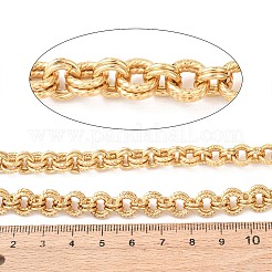 Double Link 304 Stainless Steel Cable Chain&nbsp;CHS-G049-03G-01