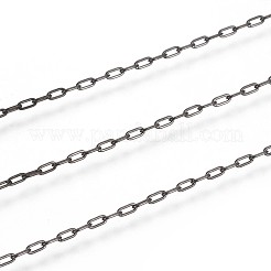 304 Stainless Steel Paperclip Chains&nbsp;CHS-F010-01A-B