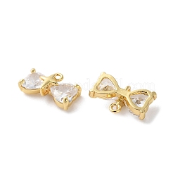 Brass Charms with Glass&nbsp;KK-S512-03G