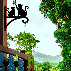 Iron Hanging Plant Hanger Bracket&nbsp;HJEW-WH0095-022