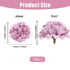 Cloth Artificial Flower Head&nbsp;DIY-WH0591-100
