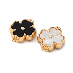 Double Side Color Acrylic Connector Charms&nbsp;X-KK-P289-04G-01