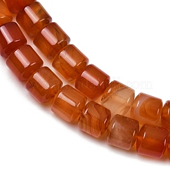 Natural Red Agate Beads Strands&nbsp;G-G275-D06-10x10mm