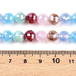 Electroplate Glass Bead Strands&nbsp;X-GLAA-Z006-01G