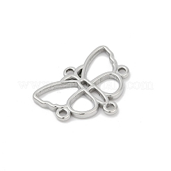 304 Stainless Steel Connector Charms&nbsp;STAS-Q350-02P