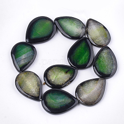 Natural Crackle Agate Beads Strands&nbsp;X-G-T121-02D