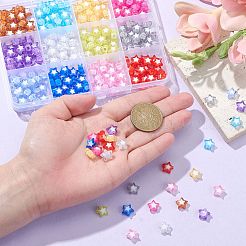 300Pcs 12 Colors Transparent Acrylic Beads&nbsp;TACR-CJ0001-63