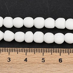 Frosted Handmade Lampwork Beads&nbsp;LAMP-C022-01E