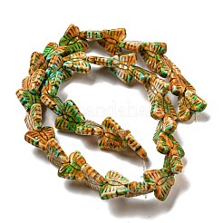 Spray Painted Synthetic Turquoise Beads Strands&nbsp;G-E617-A03-02