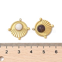 Natural Mixed Stone Pendants&nbsp;STAS-F312-12G