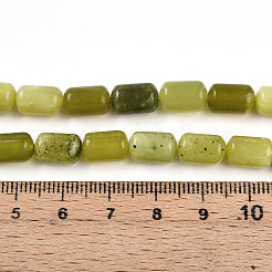 Natural Xiuyan Jade Beads Strands&nbsp;G-N346-01B-12