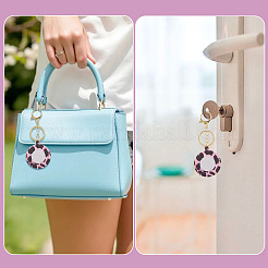 2Pcs PU Mirror Keychains&nbsp;KEYC-TADJ0001-05A
