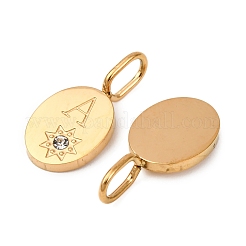 304 Stainless Steel Cubic Zirconia Pendants Set&nbsp;STAS-A125-09G