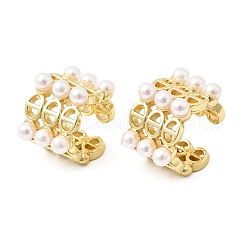 Brass Cuff Earrings&nbsp;EJEW-C186-08G