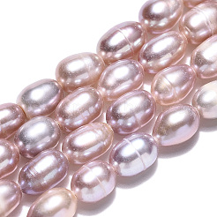Natural Cultured Freshwater Pearl Beads Strands&nbsp;PEAR-N012-04Q