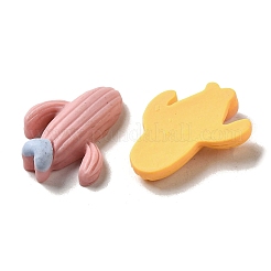 Plant Opaque Resin Decoden Cabochons&nbsp;RESI-D008-02