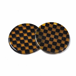 Transparent Cellulose Acetate(Resin) Pendants&nbsp;X-KY-Q057-002B-B01