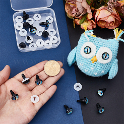 Glass Luminous Craft Doll Eye&nbsp;DIY-PH0030-39B