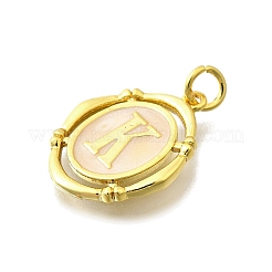 Brass Pendants&nbsp;KK-C088-01G-11