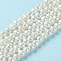 Natural Cultured Freshwater Pearl Beads Strands&nbsp;PEAR-E018-41