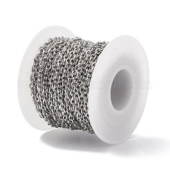 Tarnish Resistant 304 Stainless Steel Cable Chains&nbsp;CHS-L017-23B
