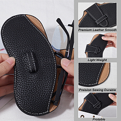 PU Leather Glasses Case&nbsp;AJEW-CN0002-44B