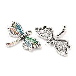 Alloy Enamel Pendants&nbsp;PALLOY-F319-02B-AS