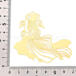 Brass Filigree Big Pendants&nbsp;KKC-T003-07G