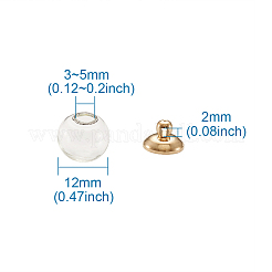 DIY Pendant Making&nbsp;DIY-TA0002-28-12mm-G